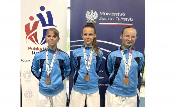 Medal dla zawodniczek Szamotulskiego Klubu Karate!